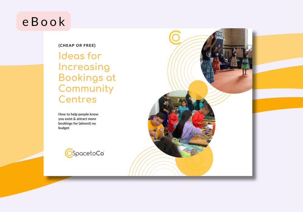 Resources for Councils_Ideas for increasing bookings on community centres