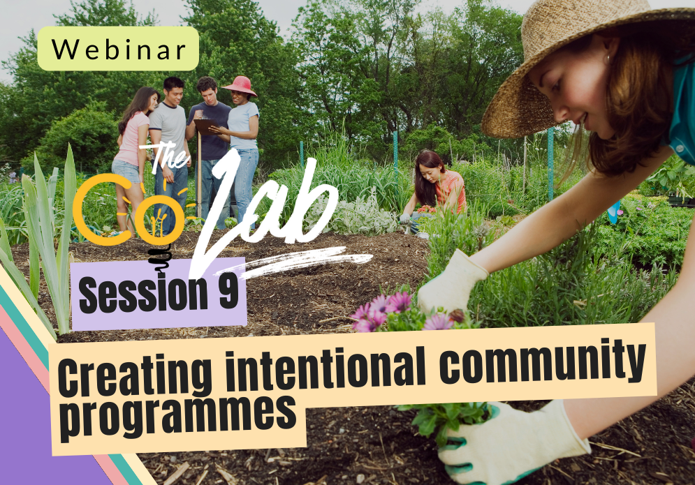 Topics for community centres and venues_Creating intentional community programmes webinar