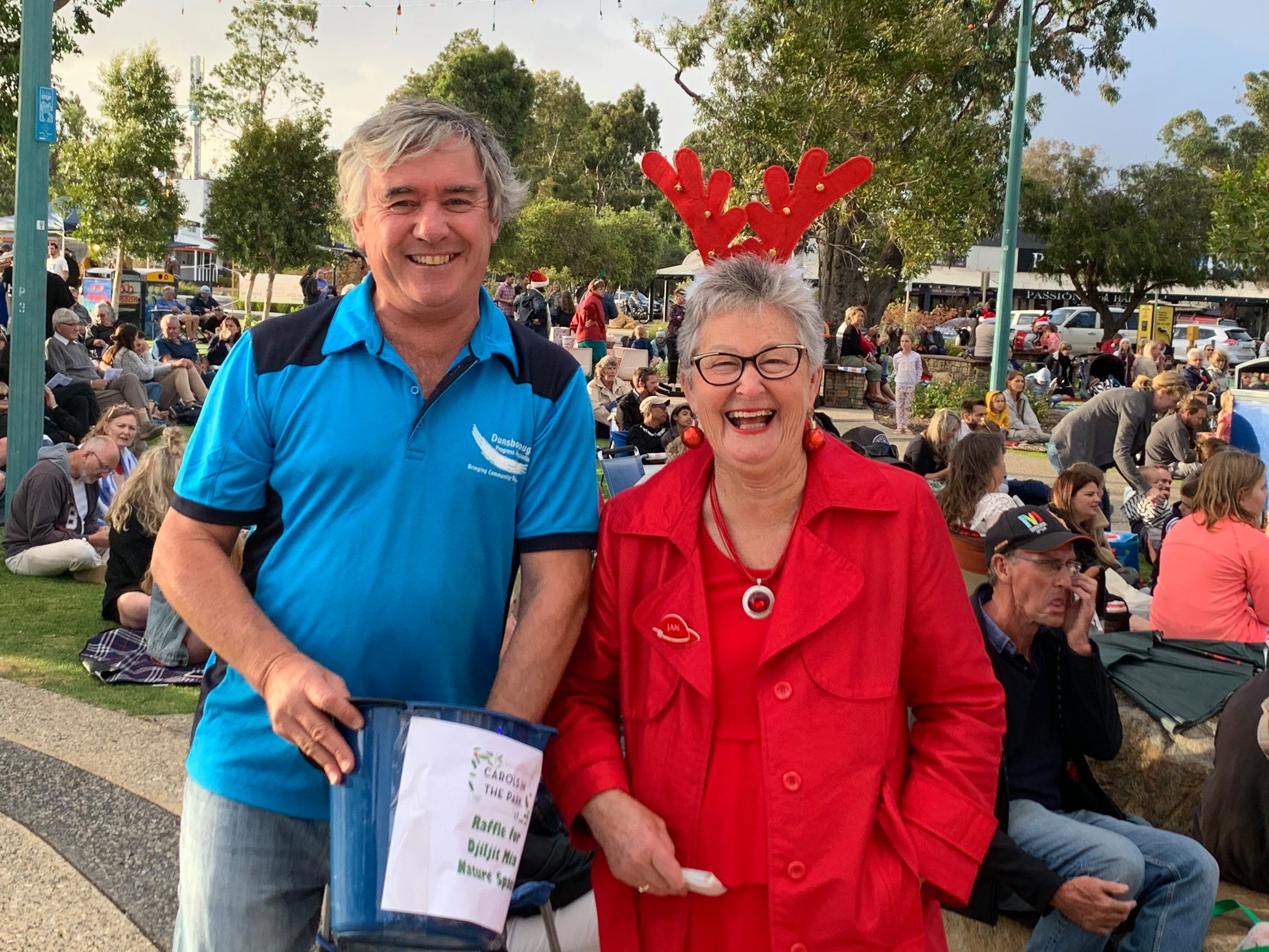 DPA volunteers Carols in the Park