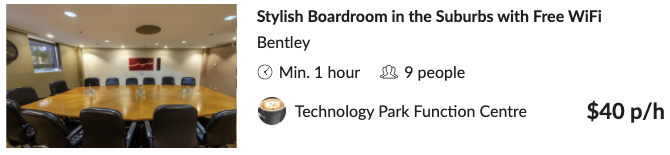 Tech Park Boardroom