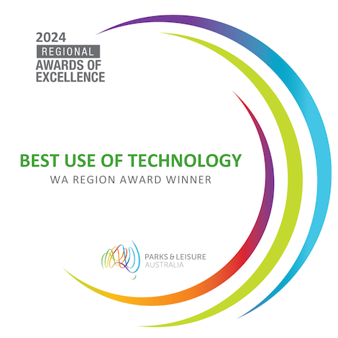 SpacetoCo and City of Cockburn Win - Best Use of Technology at the WA Parks & Leisure Awards 2024